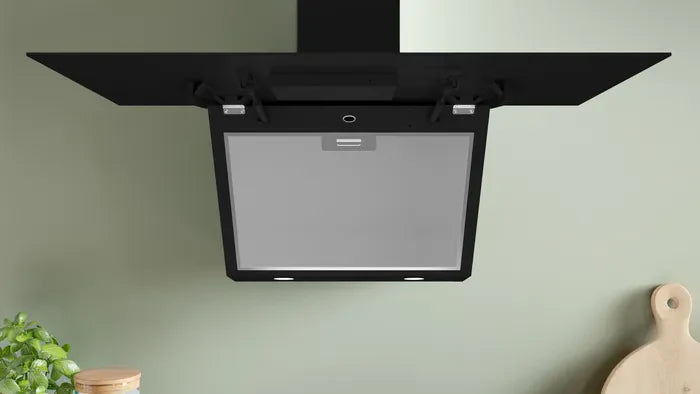 Bosch Series 6 Wall Mounted Cookerhood Black DWK97PJ60T-3