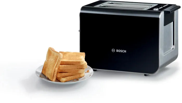 Bosch 2 Slice Toaster Styline Black TAT8613N