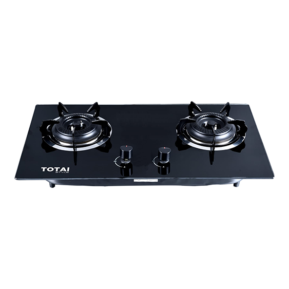 Totai 2 Plate Gas Hob Glass 26/GOG2BNR