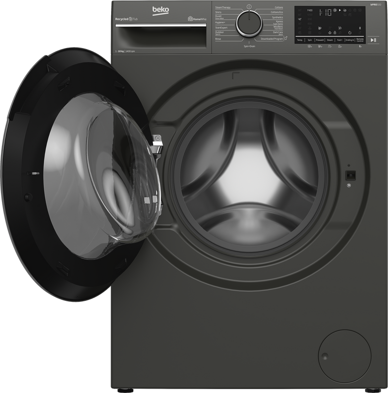 Beko 10kg Front Loader Washing Machine Manhattan Grey BAW201-3