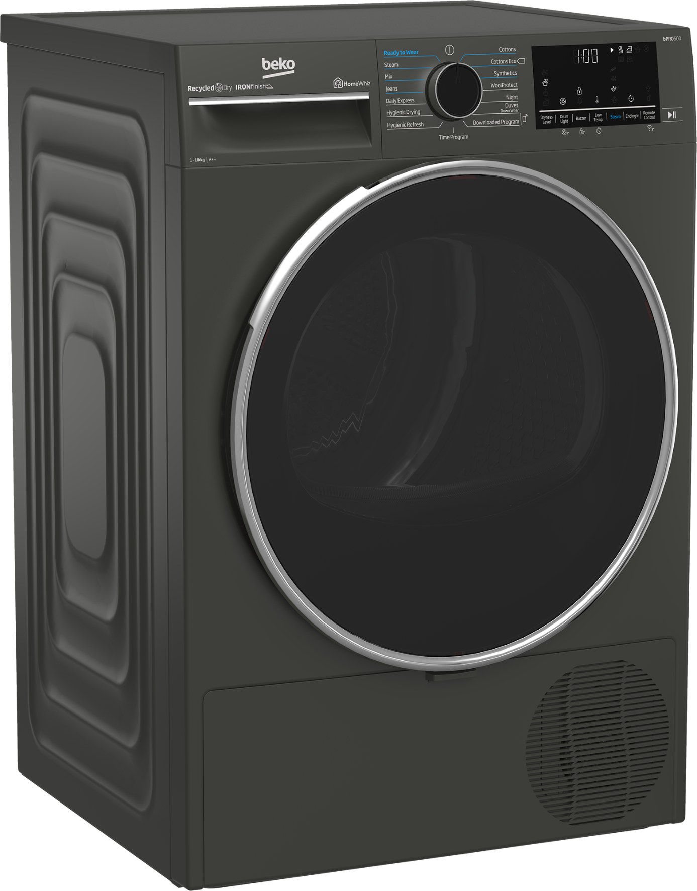 Beko 10kg Heat Pump Tumble Dryer Manhattan Grey B5T44133W-1