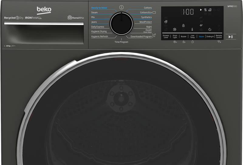 Beko 10kg Heat Pump Tumble Dryer Manhattan Grey B5T44133W-4
