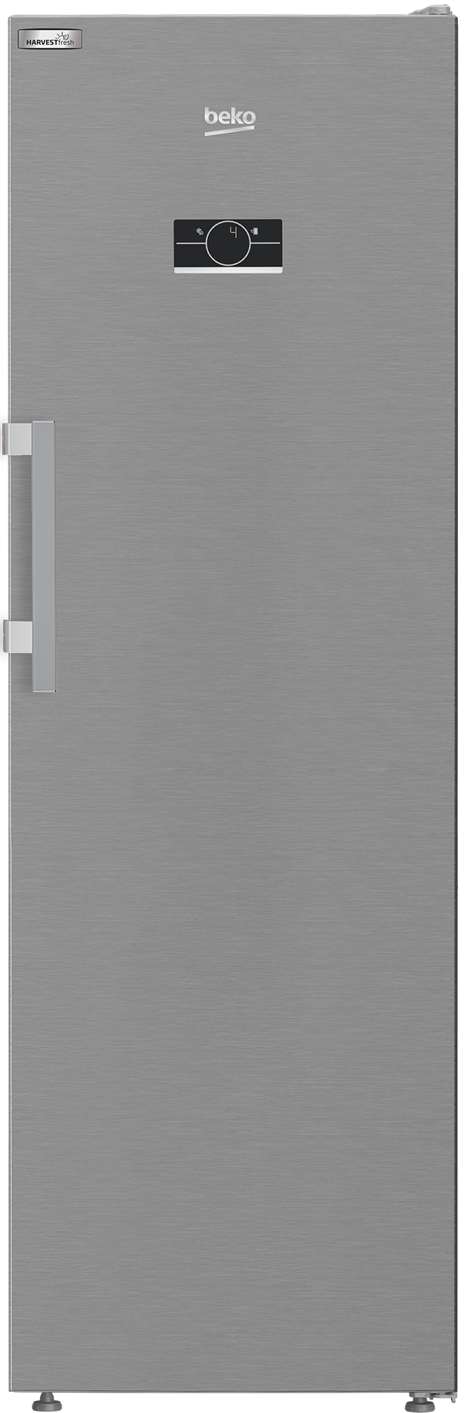 Beko 365L Upright Fridge 60cm Pearl Steel B5RMLNE444HX-2