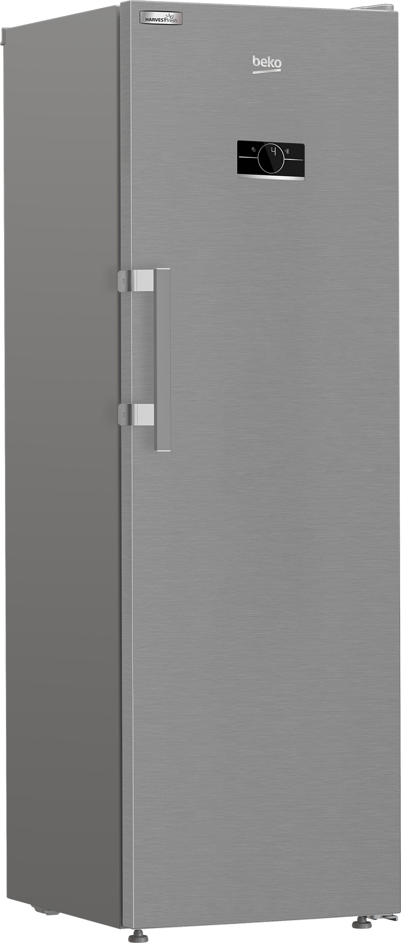 Beko 365L Upright Fridge 60cm Pearl Steel B5RMLNE444HX-1