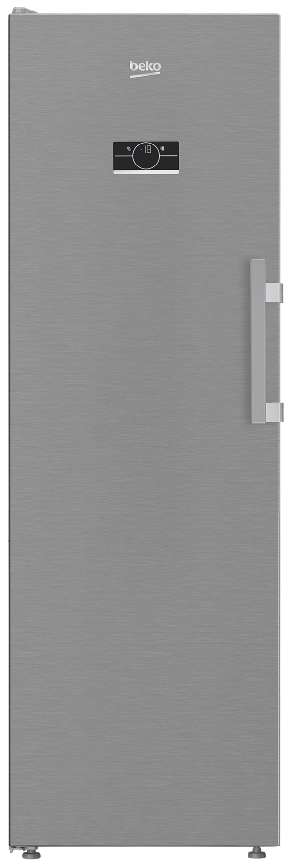 Beko 286L Upright Freezer 60cm Pearl Steel B5RMFNE314X-1