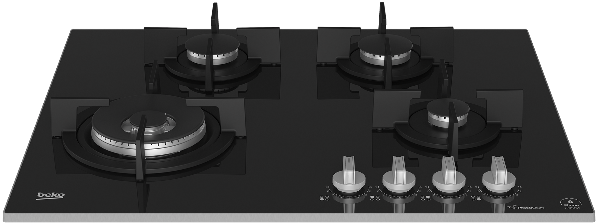 Beko 65cm Gas on Glass Hob Black MACM11B-5