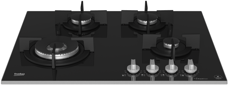 Beko 65cm Gas on Glass Hob Black MACM11B-5