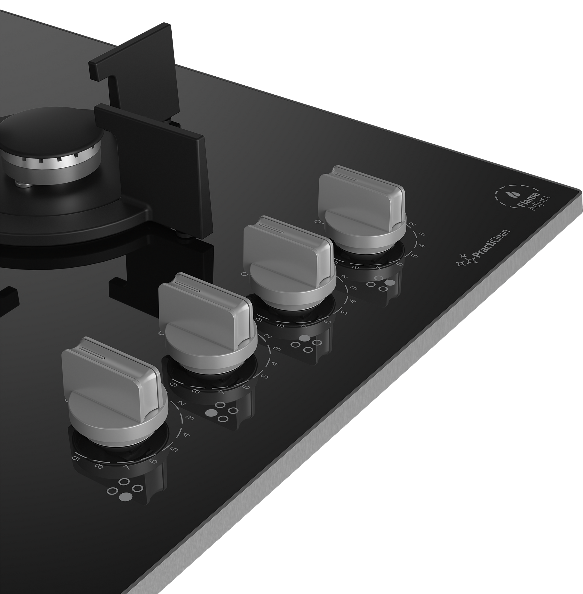 Beko 65cm Gas on Glass Hob Black MACM11B-3