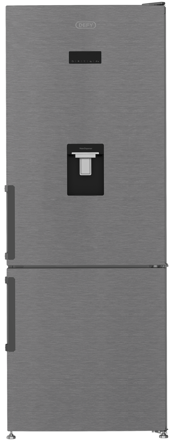 Defy 450L Fridge/Freezer 70cm K70520N Eco WD M Stainless Steel DAC705-2