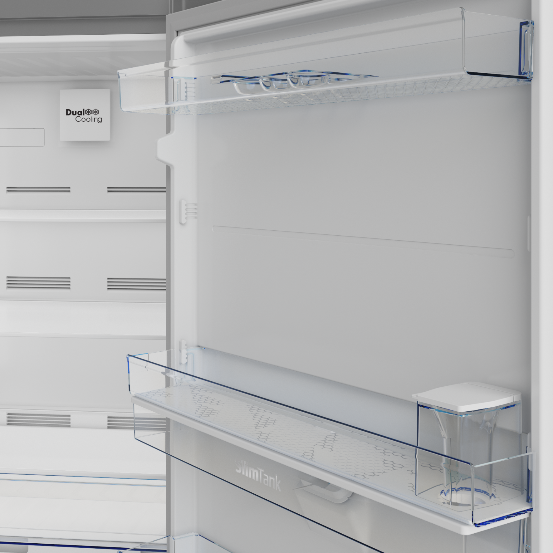 Defy 450L Fridge/Freezer 70cm K70520N Eco WD M Stainless Steel DAC705-6