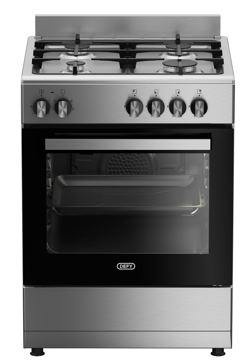 Defy Gas Electric Stove Black DGS602