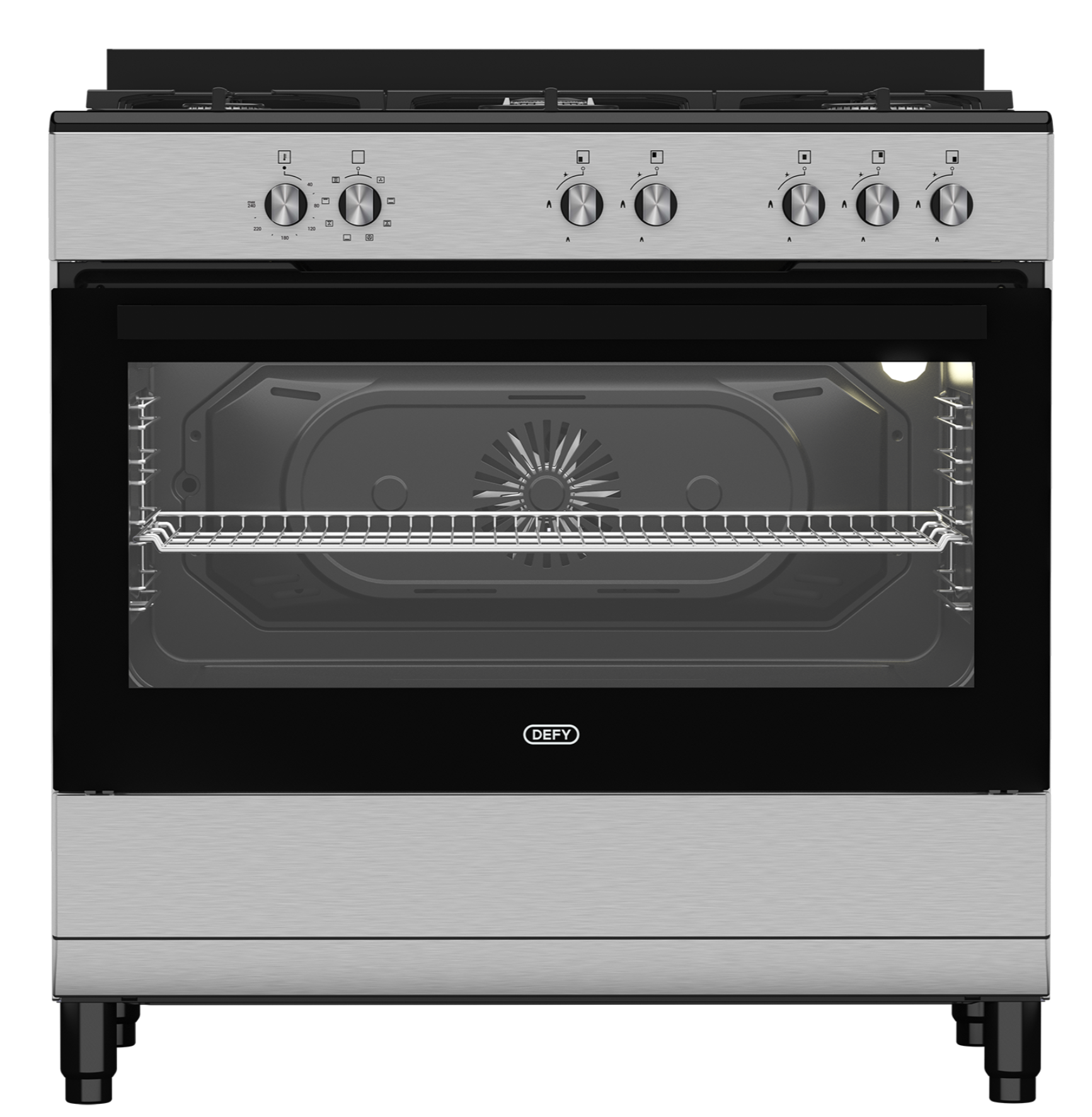 Defy Gas/Electric Stove Black DGS902-3