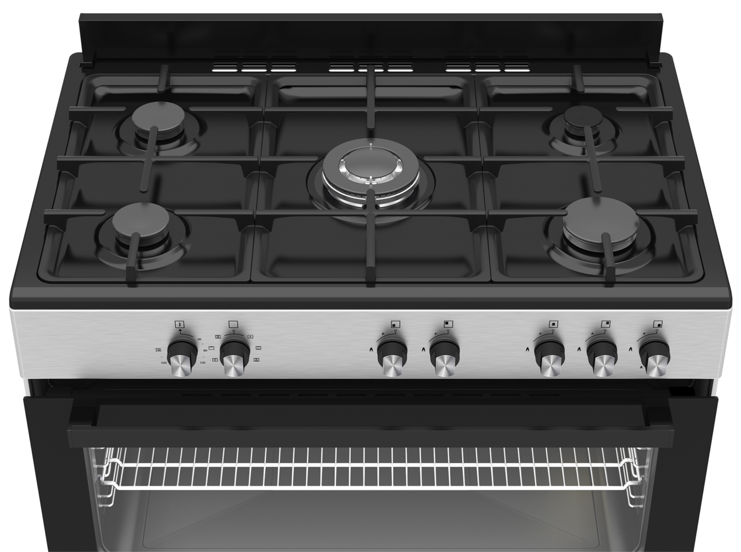 Defy Gas/Electric Stove Black DGS902