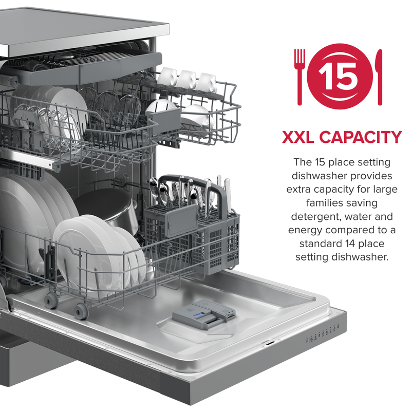 Defy 15 Place Setting Dishwasher Inox DDW257-9