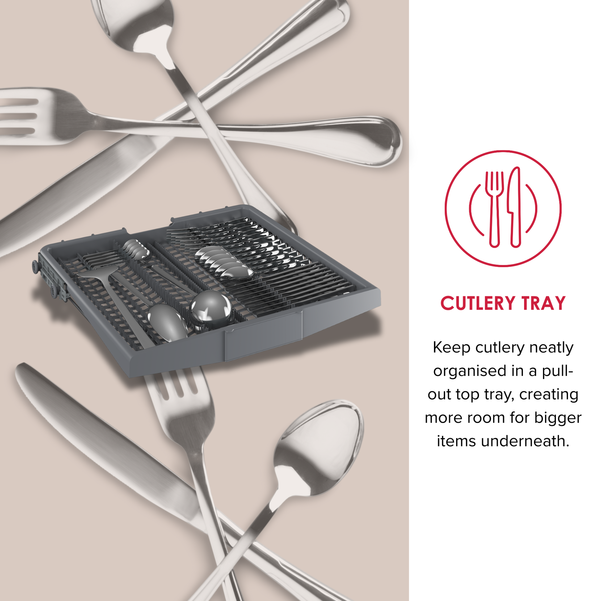 Defy 15 Place Setting Dishwasher Inox DDW257-12