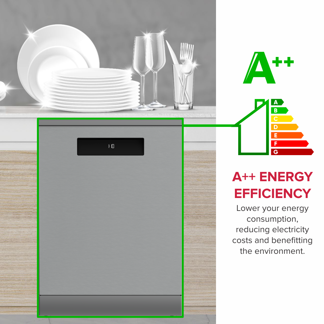 Defy 15 Place Setting Dishwasher Inox DDW366