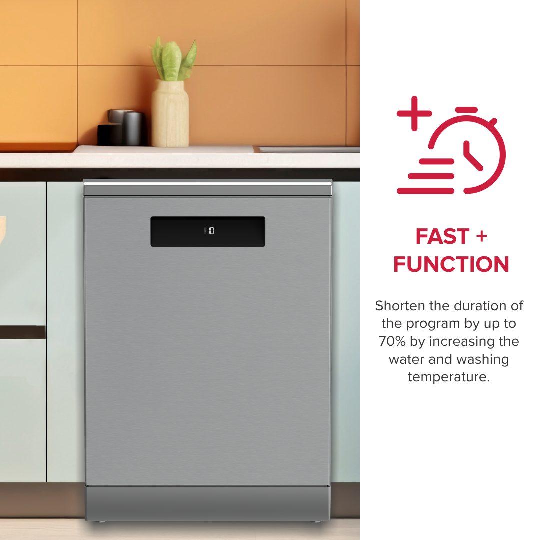 Defy 15 Place Setting Dishwasher Inox DDW366