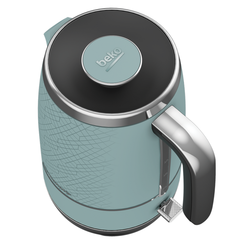 Beko 1.7L Cosmopolis Jug Kettle Teal WKM8306T-4