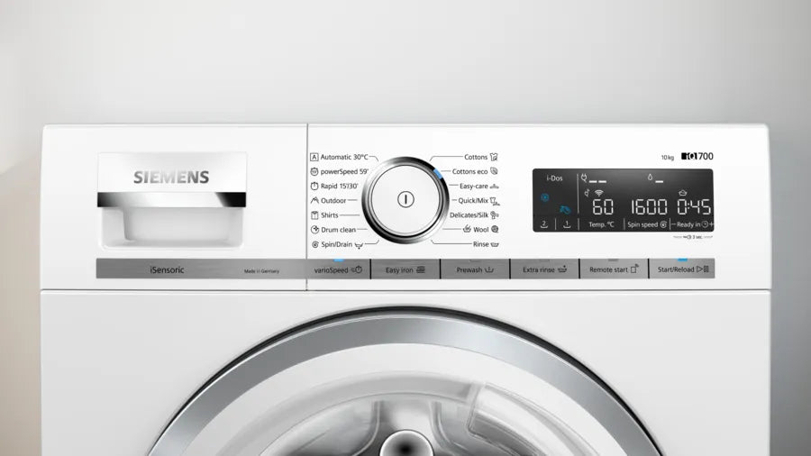 Siemens iQ700 10KG Front Loader Washing Machine White WM16XKH0ZA