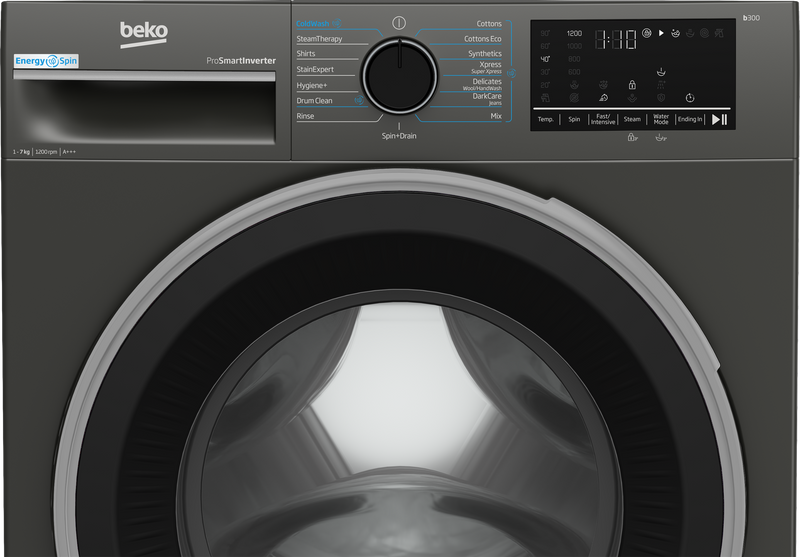 Beko 7kg Front Loader Washing Machine Twilight Grey BAW206-4