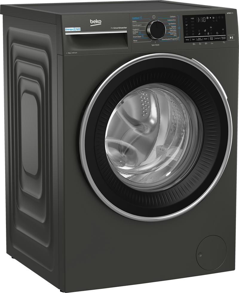 Beko 9kg Front Loader Washing Machine Twilight Grey BAW208-2