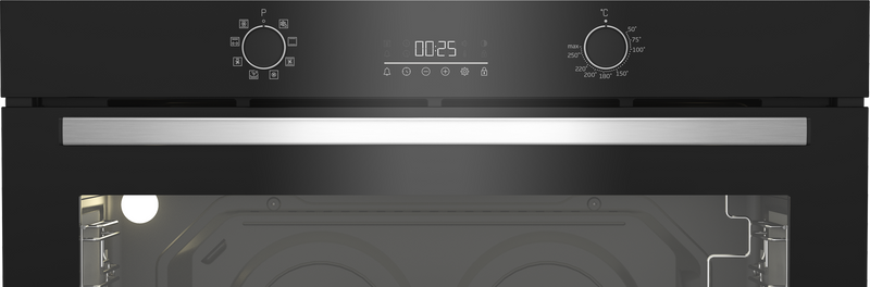 Beko 90CM Twin Fan Oven Black With Touch Control BBWMT12300XS-4