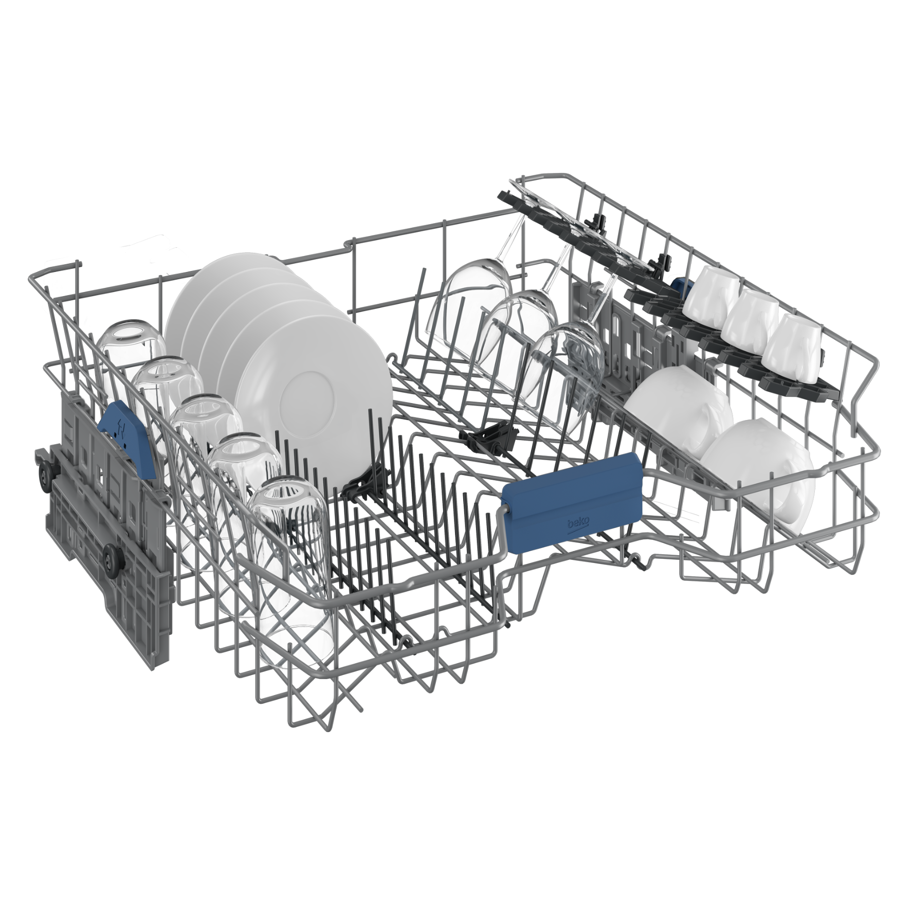 Beko 15 Place Setting Dishwasher Inox BDW203-7