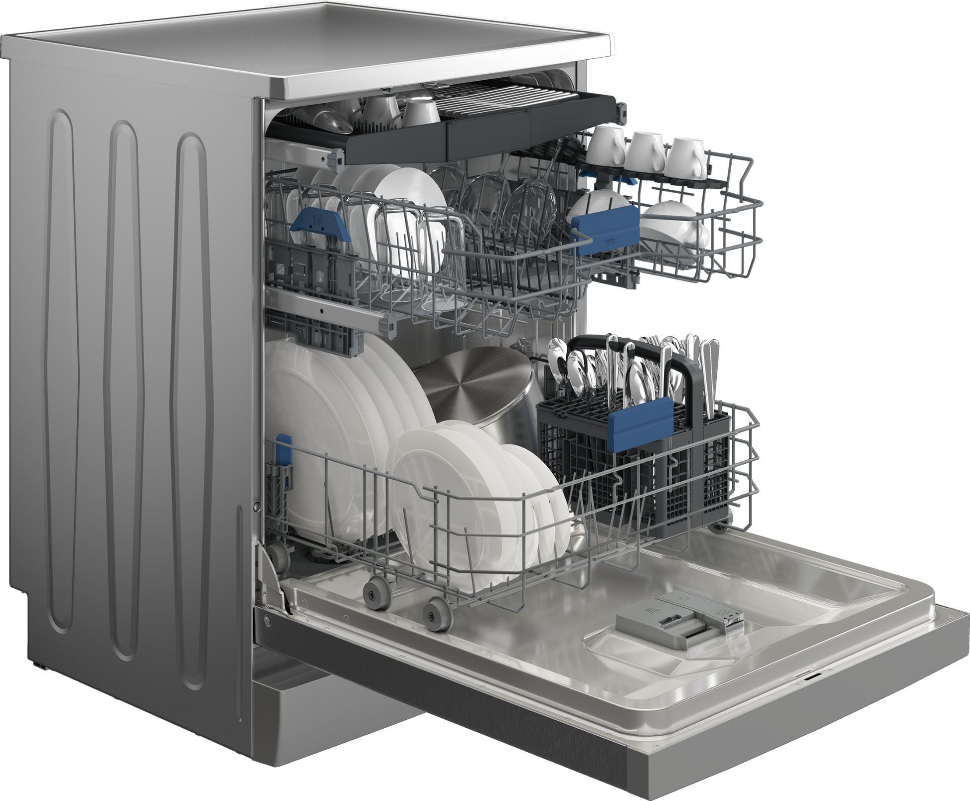 Beko 15 Place Setting Dishwasher Inox BDW203-3