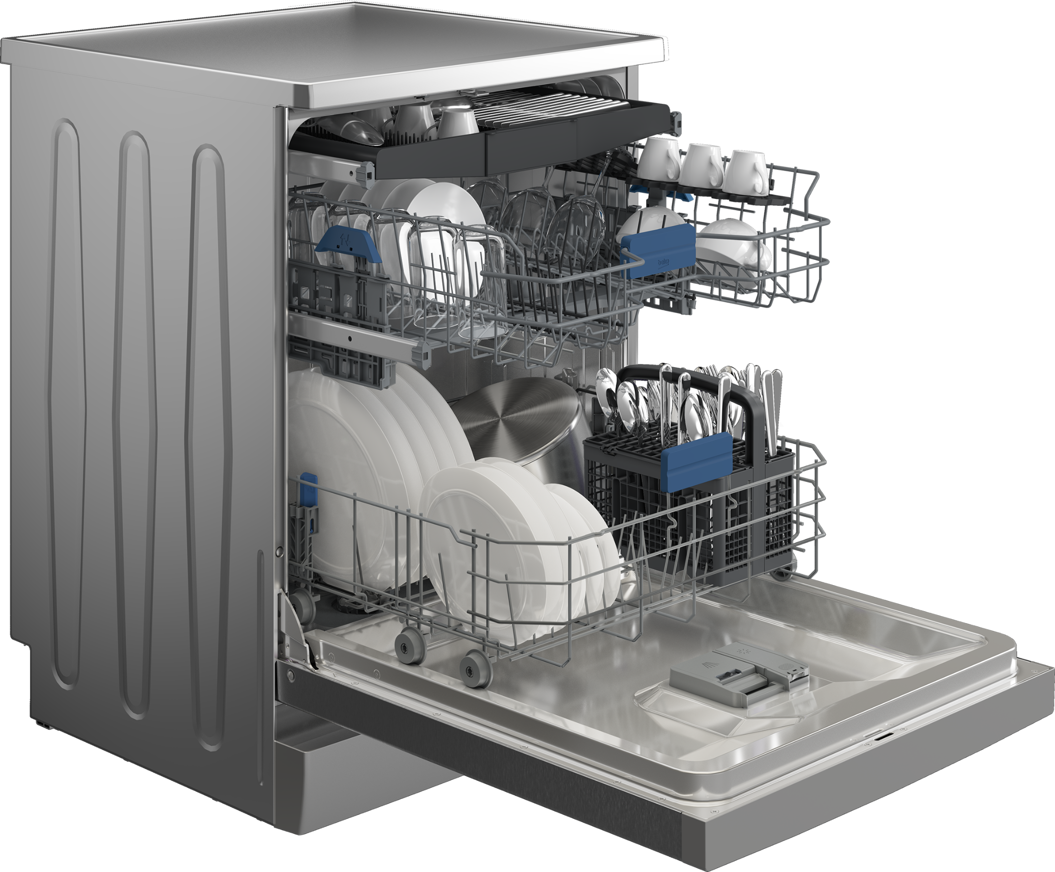 Beko 15 Place Setting Dishwasher Inox BDW203