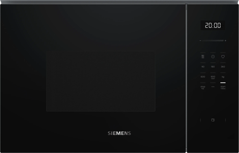Siemens iQ500 Built-In Microwave with grill Black BE555LMB2-1