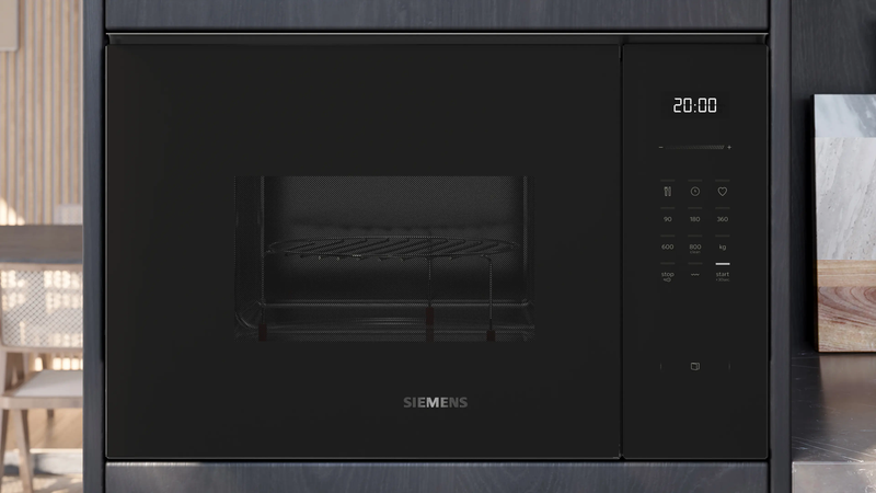 Siemens iQ500 Built-In Microwave with grill Black BE555LMB2-2