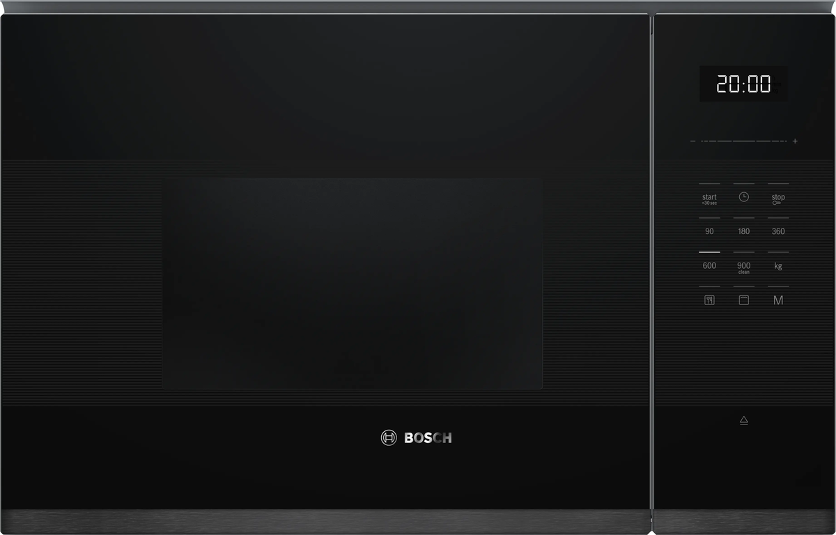 Bosch Series 6 Built-In Microwave with grill Black stainless steel BEL554MH2Z-1
