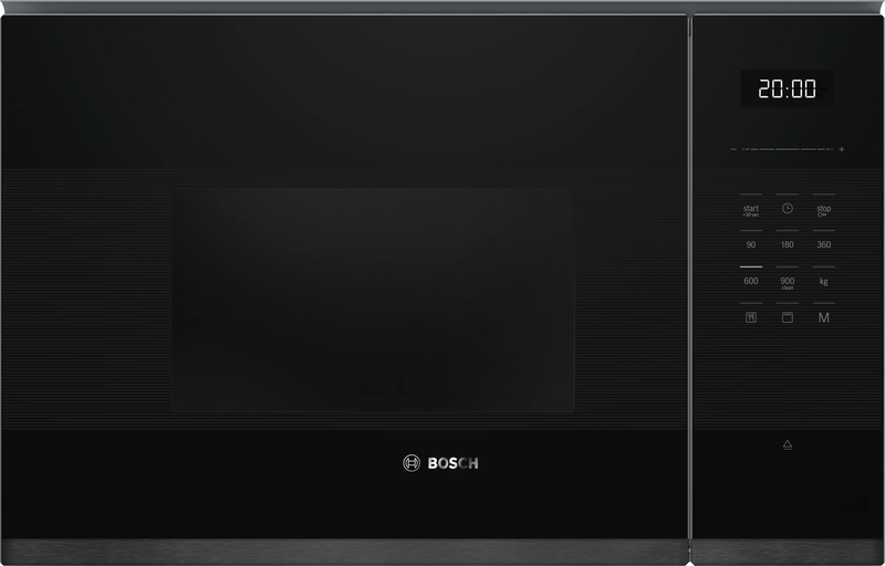 Bosch Series 6 Built-In Microwave with grill Black stainless steel BEL554MH2Z-1