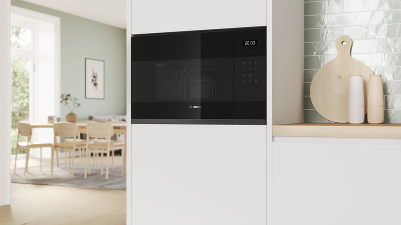 Bosch Series 6 Built-In Microwave with grill Black stainless steel BEL554MH2Z-3