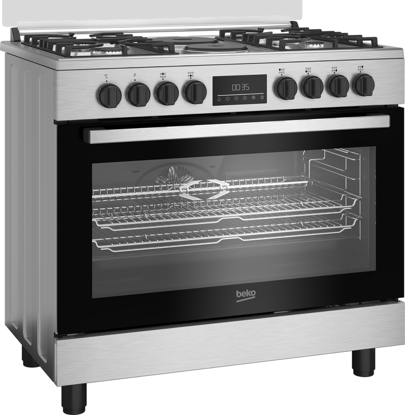 Beko Freestanding Multifunction Gas/Electric Stove BGM21225EX-2