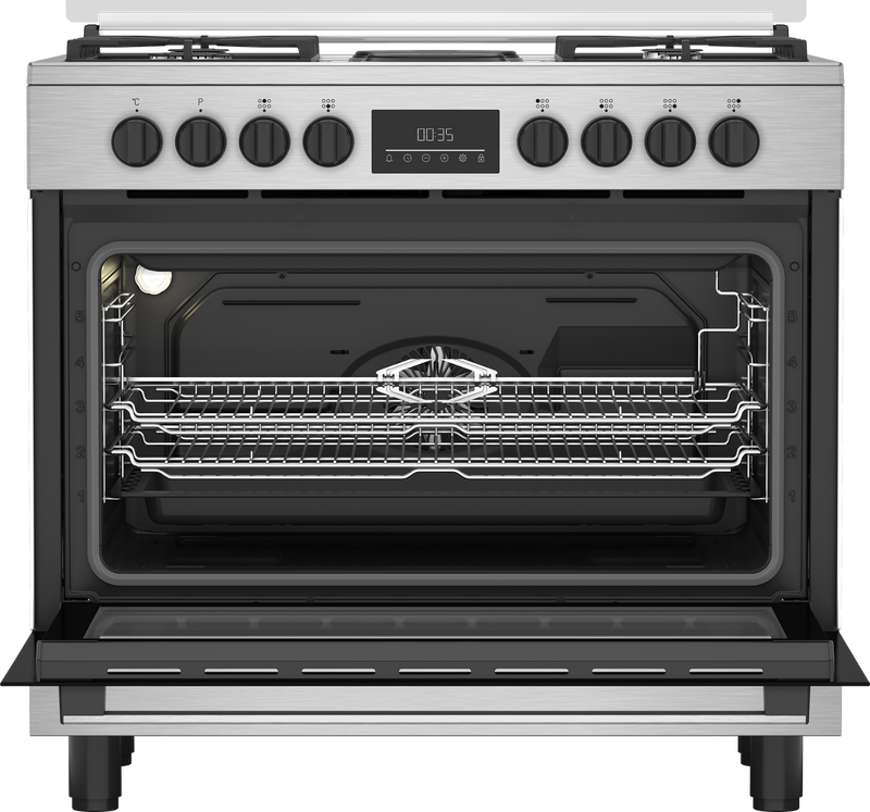 Beko Freestanding Multifunction Gas/Electric Stove BGM21225EX-5