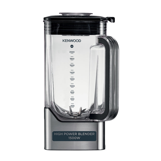 Kenwood High Power Blender with Smoothie Bottle S/Steel 1500W BLM91.640SS-7