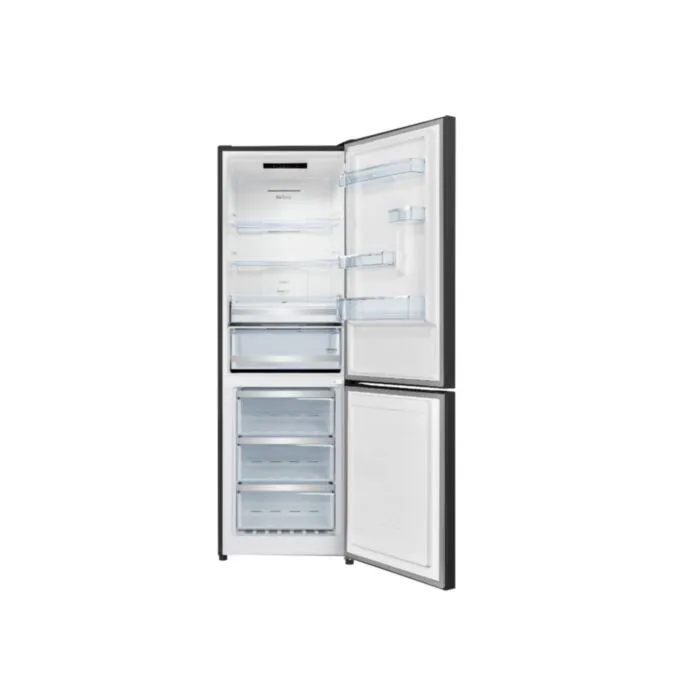 Beko 317L Dark Inox Frost Free Fridge Freezer BRCNO322B-3