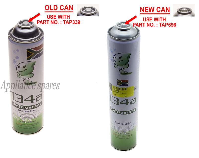 R134 Refrigeration Gas Canister