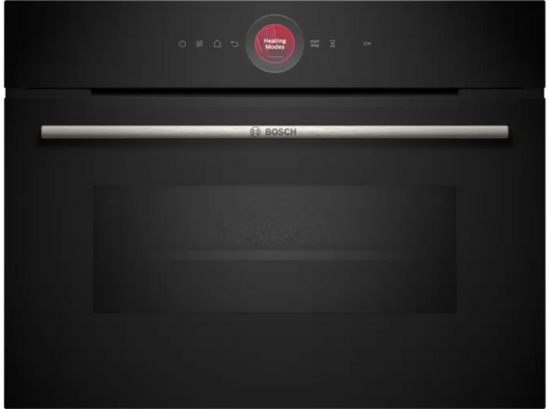 Bosch Built-In Microwave Oven Black Glass CMG7241B1-1