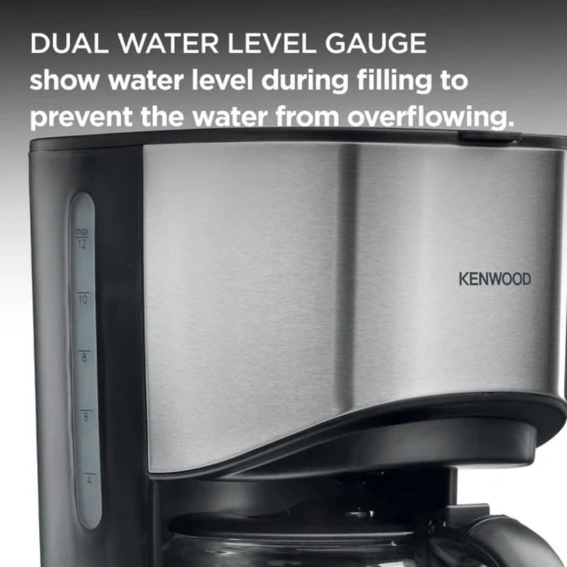 Kenwood Drip Coffee Machine Stainless Steel CMM10-6