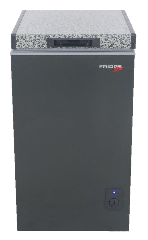 Fridgestar 95L Grey Chest Freezer CS126M-1