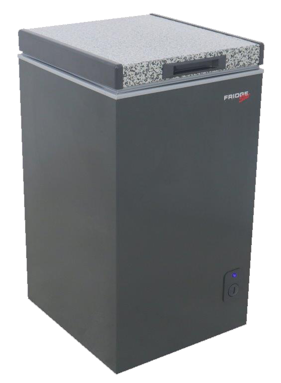 Fridgestar 95L Grey Chest Freezer CS126M-3