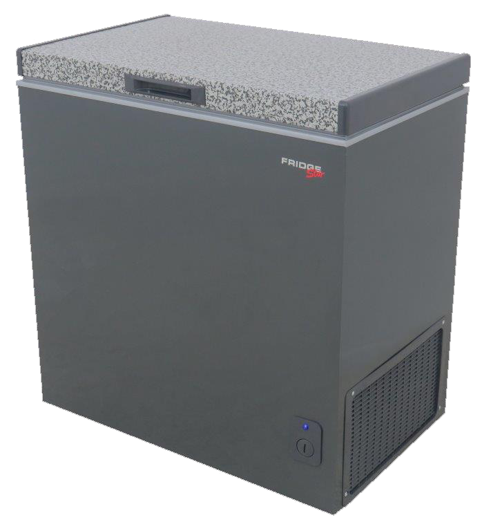 Fridgestar 195L Grey Chest Freezer CS216M-2