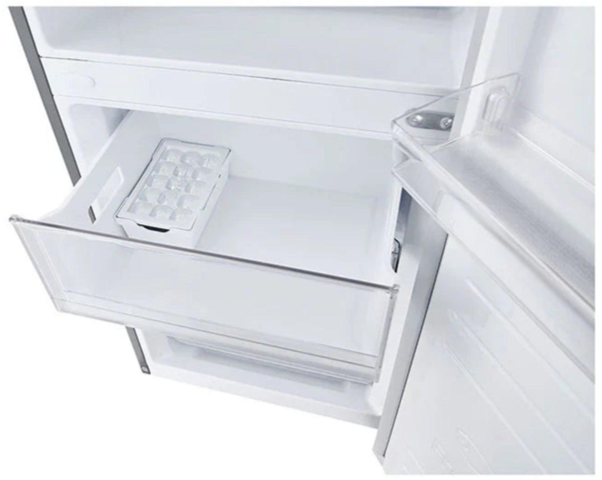 LG 334L Fridge Freezer Platinum Silver GC-F369NLJM-4