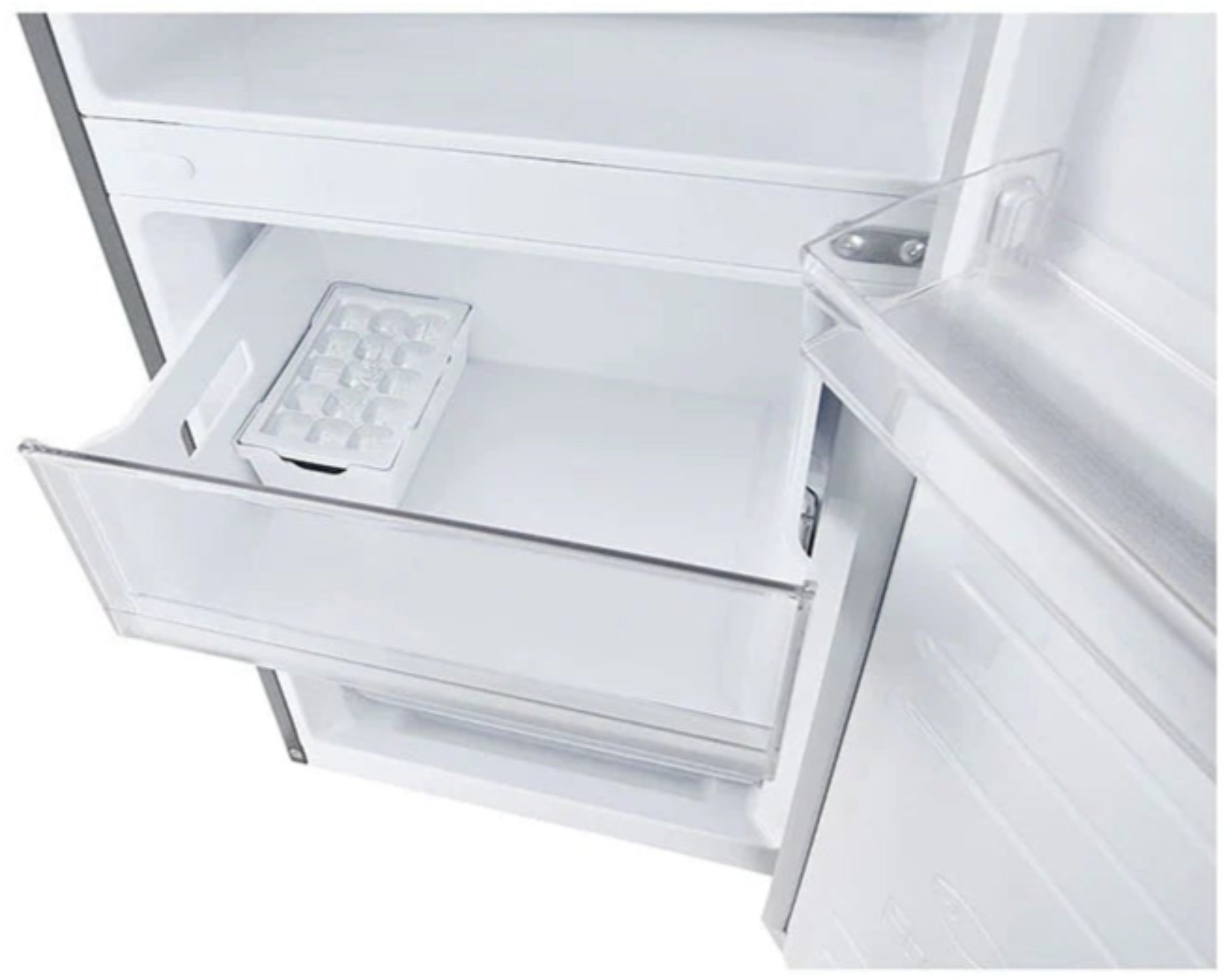 LG 334L Fridge Freezer Platinum Silver GC-F369NLJM