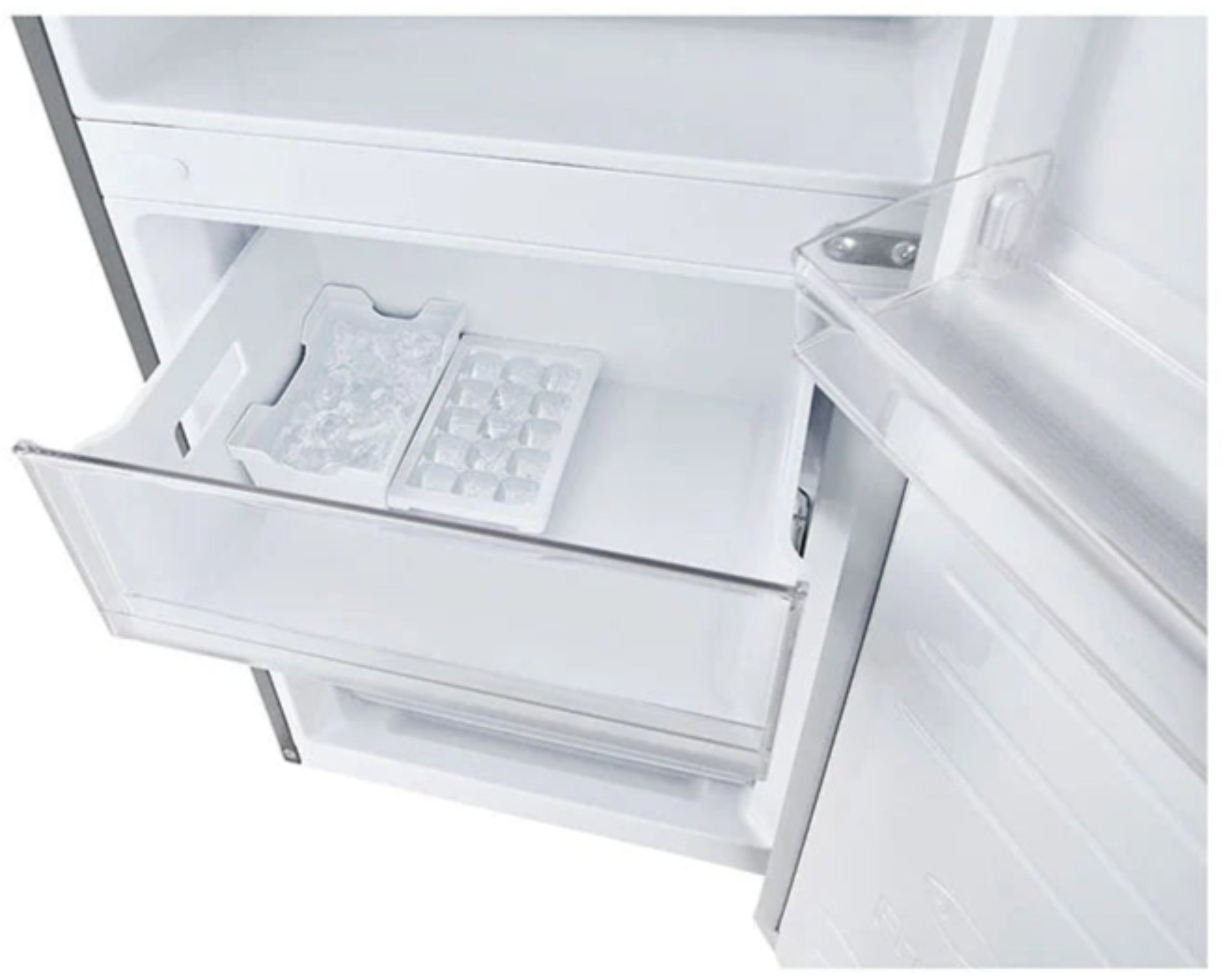 LG 334L Fridge Freezer Platinum Silver GC-F369NLJM
