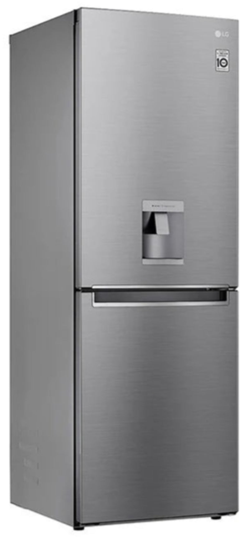 LG 334L Fridge Freezer Platinum Silver GC-F369NLJM-6