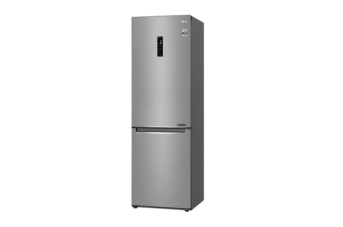 LG 374L Fridge Freezer Platinum Silver GC-B459NLXM