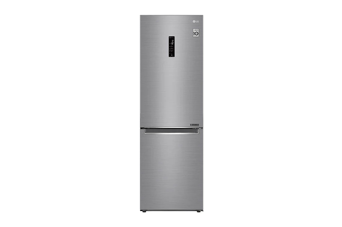 LG 374L Fridge Freezer Platinum Silver GC-B459NLXM